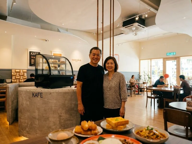 Francis and Esther, founders of Soooka Cafe